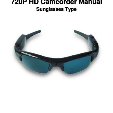 Hd eyewear video recorder user manual online